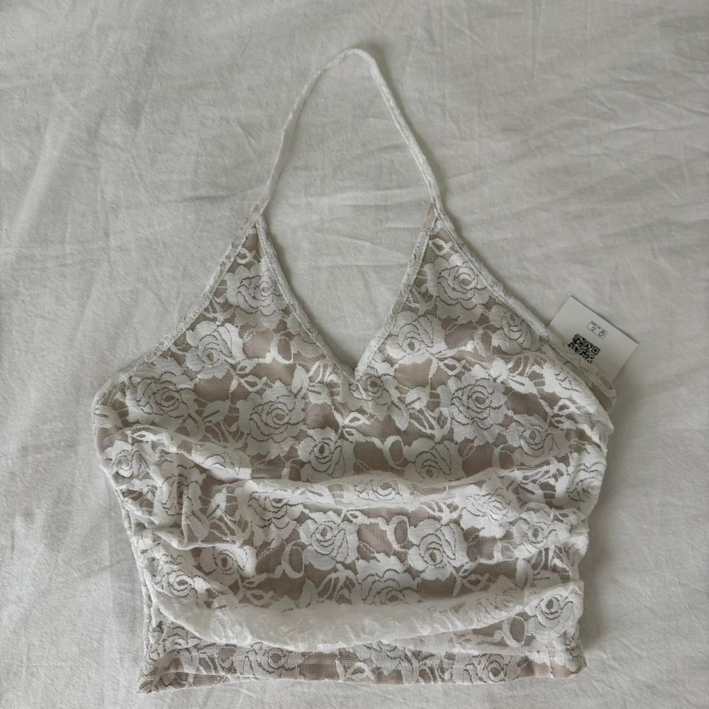 NWT Cider Lace Halter Top